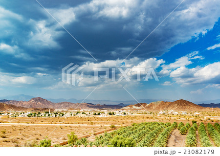 ジャブリンの風景(オマーン、ジャブリン城) ジャブリンの風景(オマーン、ジャブリン城) 23082179