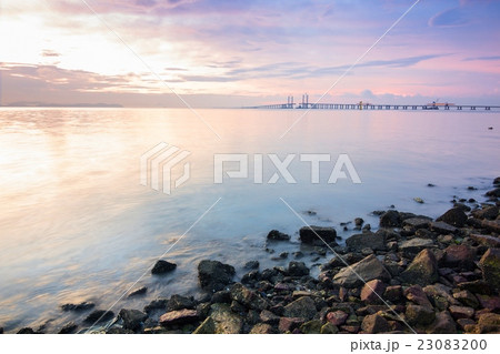 Sunrise by the beach George Town, Penang Malaysia Sunrise by the beach George Town, Penang Malaysia 23083200