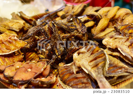 Thailand food.fish fry Thailand food.fish fry 23083510