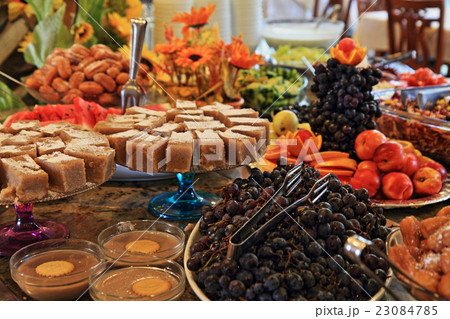 desserts and grapes fruits desserts and grapes fruits 23084785