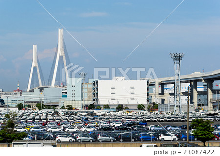 【神奈川県】輸出される車 23087422