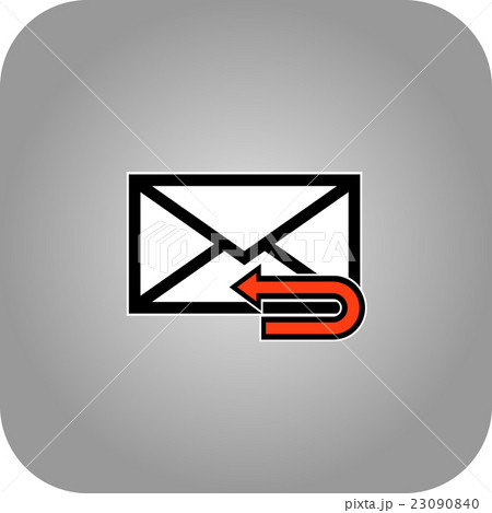 Email symbol letter icon - vector. 23090840