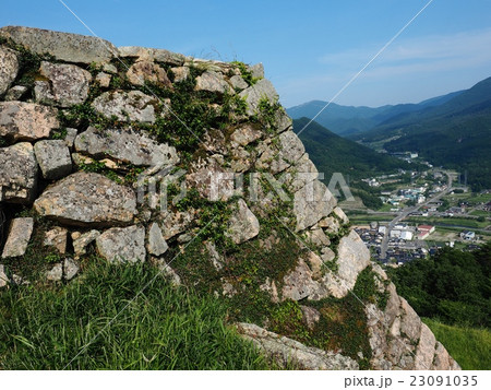 竹田城跡　石垣 23091035
