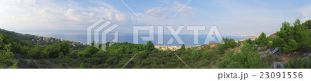 Panoramic View of Podstrana and Split City Croatia 23091556