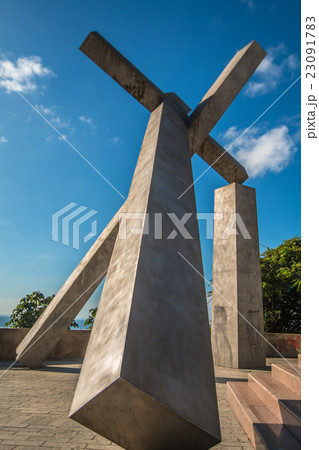 Giant Cross in Salvador de Bahia Brazil Giant Cross in Salvador de Bahia Brazil 23091783
