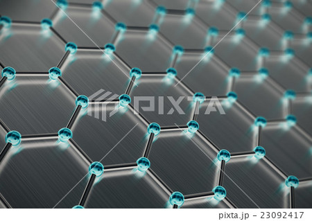 Graphene atomic structure, nanotechnology 23092417
