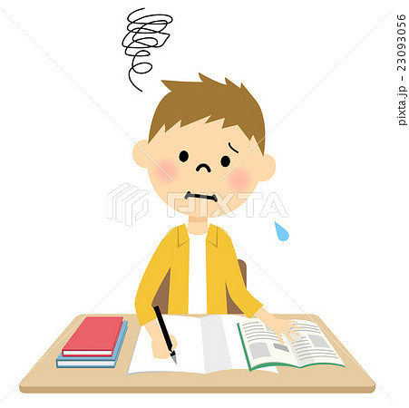 勉強するこども 勉強するこども 23093056