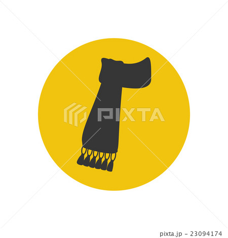 Scarf illustration icon 23094174