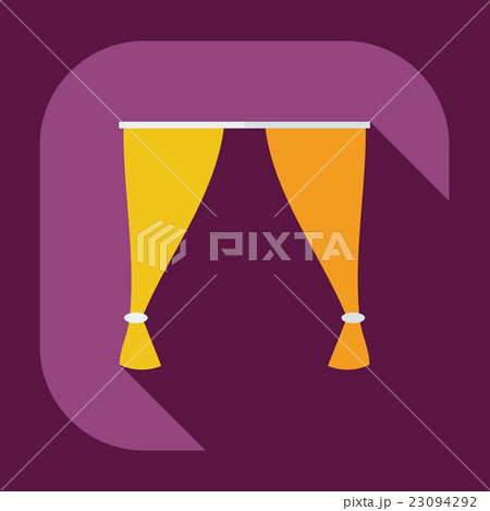 Flat modern design with shadow icons window Flat modern design with shadow icons window 23094292