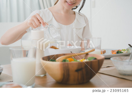 at breakfast 23095165