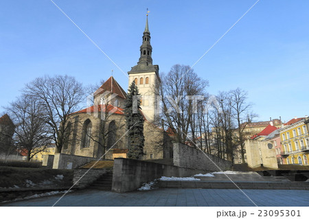 世界遺産　タリン旧市街　聖ニコラス教会 23095301