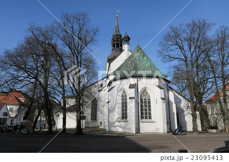 世界遺産　タリン旧市街　トームキリク　 23095413