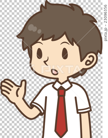 男性與白襯衫(面部表情)02 男性與白襯衫(面部表情)02 23096356