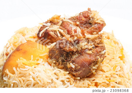 Mutton kacchi biryani 23098368