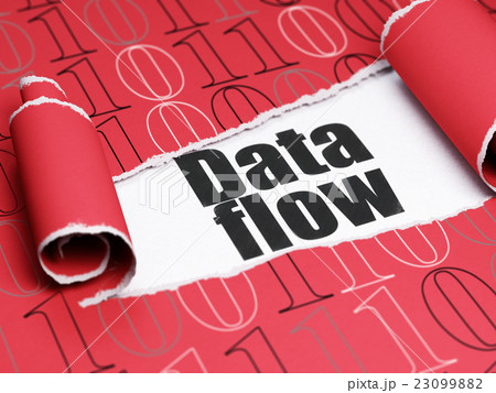 Information concept: black text Data Flow under Information concept: black text Data Flow under 23099882