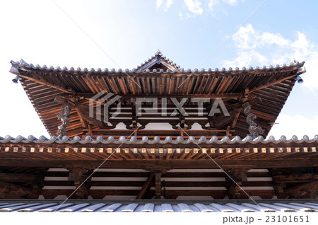 法隆寺西院伽藍「金堂」 法隆寺西院伽藍「金堂」 23101651