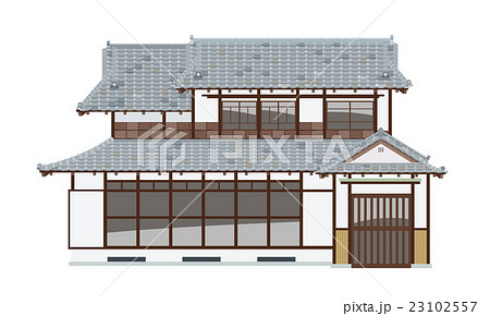 日本家屋03のイラスト素材
