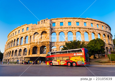 Ancient Roman Amphitheater, Pula, Croatia Ancient Roman Amphitheater, Pula, Croatia 23105639