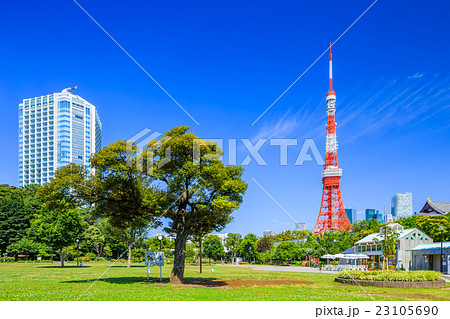 東京 芝公園の風景 東京 芝公園の風景 23105690