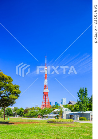 東京 芝公園の風景 東京 芝公園の風景 23105691