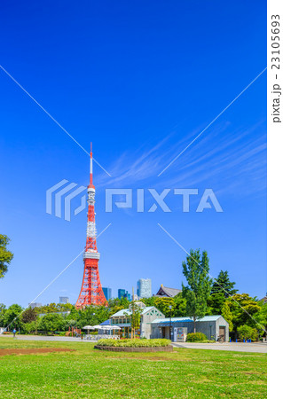 東京 芝公園の風景 東京 芝公園の風景 23105693