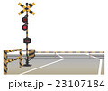 踏み切りと線路 踏み切りと線路 23107184