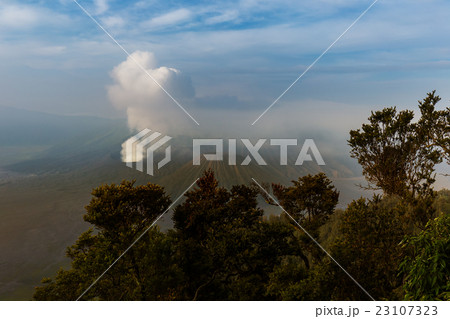 Mountain Bromo volcano - island Java Indonesia 23107323