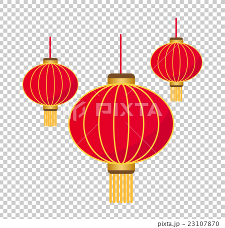 Chinese Lantern Decoration Stock Illustration