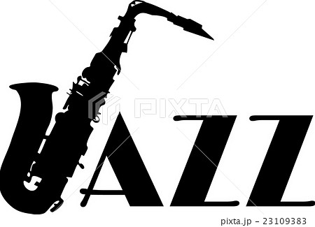 サックス Jazz シルエットのイラスト素材 23109383 Pixta