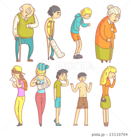 People With Different Illnesses 23110704