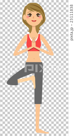Posing yoga wood Posing yoga wood 23111838