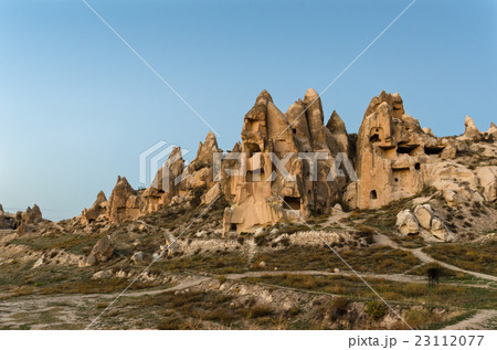 Volcanic rock landscape, Cappadocia, Turkey 23112077