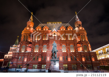 The State Historical Museum of Russia at night The State Historical Museum of Russia at night 23112119
