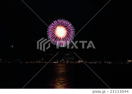 長野県　諏訪湖湖上花火大会　2015年8月15日 23113044