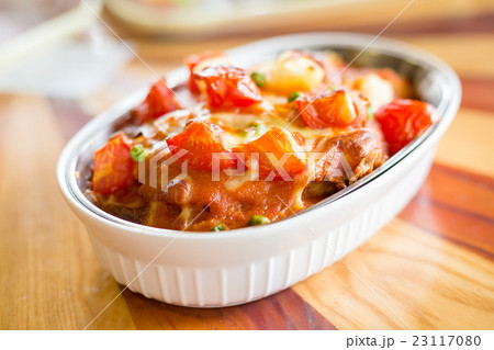 Baked pork rice in restaurant Baked pork rice in restaurant 23117080