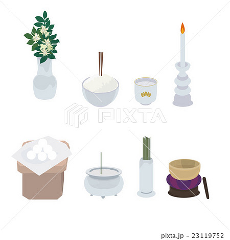 葬式　イラスト 23119752