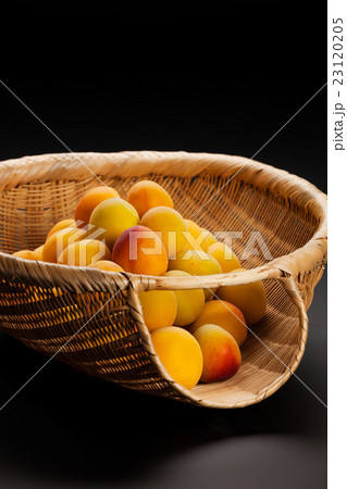 梅の実  小屋名しょうけ（飛騨高山久々野町 伝統工芸品） 23120205