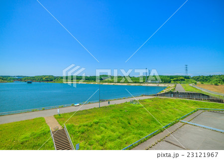 長柄町　長柄ダム周辺を撮影 23121967