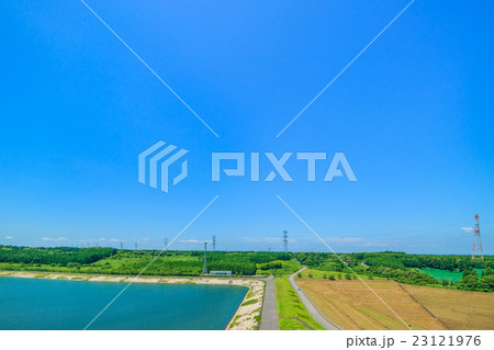 長柄町　長柄ダム周辺を撮影 23121976