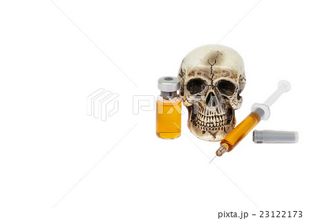 Skull and syringe Skull and syringe 23122173