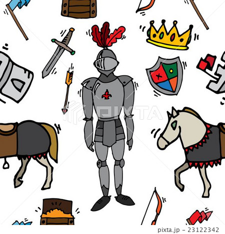 Knight icons pattern 23122342
