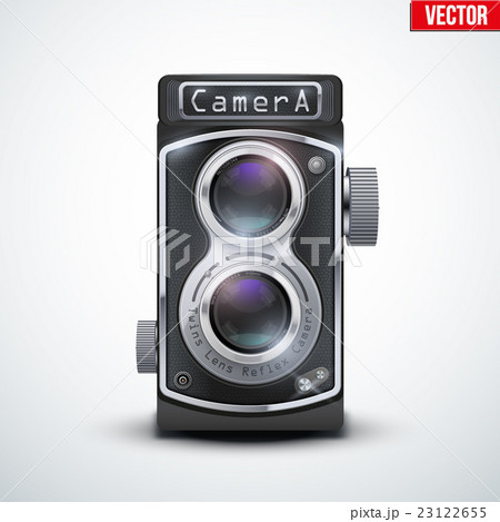 Vintage twin lens reflex camera Vintage twin lens reflex camera 23122655