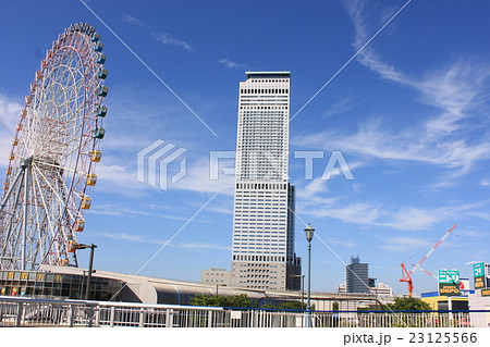 大阪泉佐野市りんくうタウンの町並み風景 大阪泉佐野市りんくうタウンの町並み風景 23125566