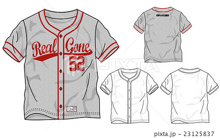 Baseball Uniform Template Vector Free