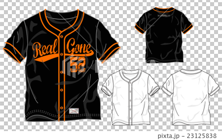 ベースボールシャツのデザイン画 23125838