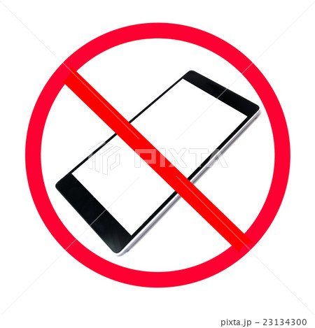 Do not use your mobile phone sign. 23134300