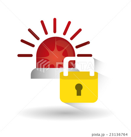 security system design , vector illustration 23136764