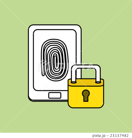 security system design , vector illustration 23137482