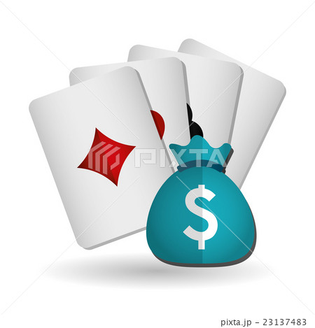 casino  cards design , vector illustration 23137483