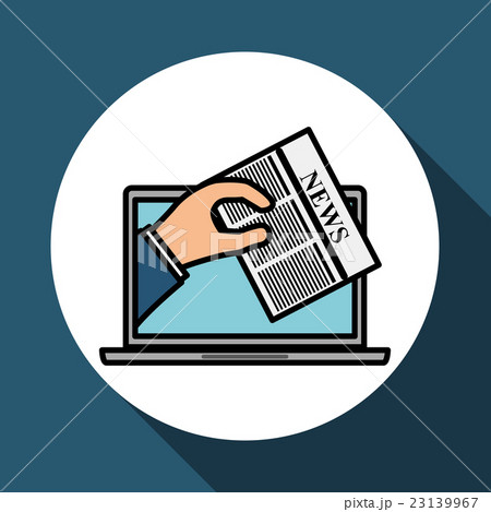 News vector illustration , vector icon News vector illustration , vector icon 23139967